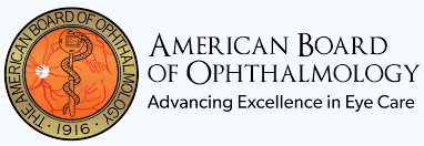 A logo for the american academy of ophthalmology.