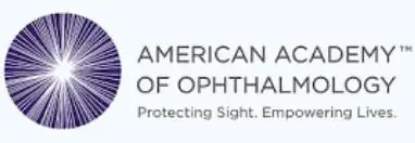 A logo of the american academy of ophthalmology.