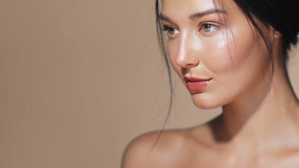 Woman with smooth, glowing skin after Botox and filler treatment at Wakefield Eye, Face and Body in the Bronx
